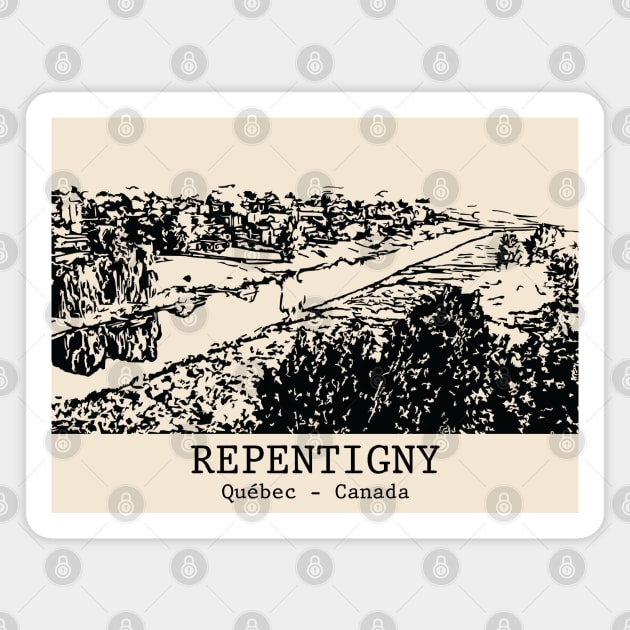 Repentigny - Québec Magnet by Lakeric